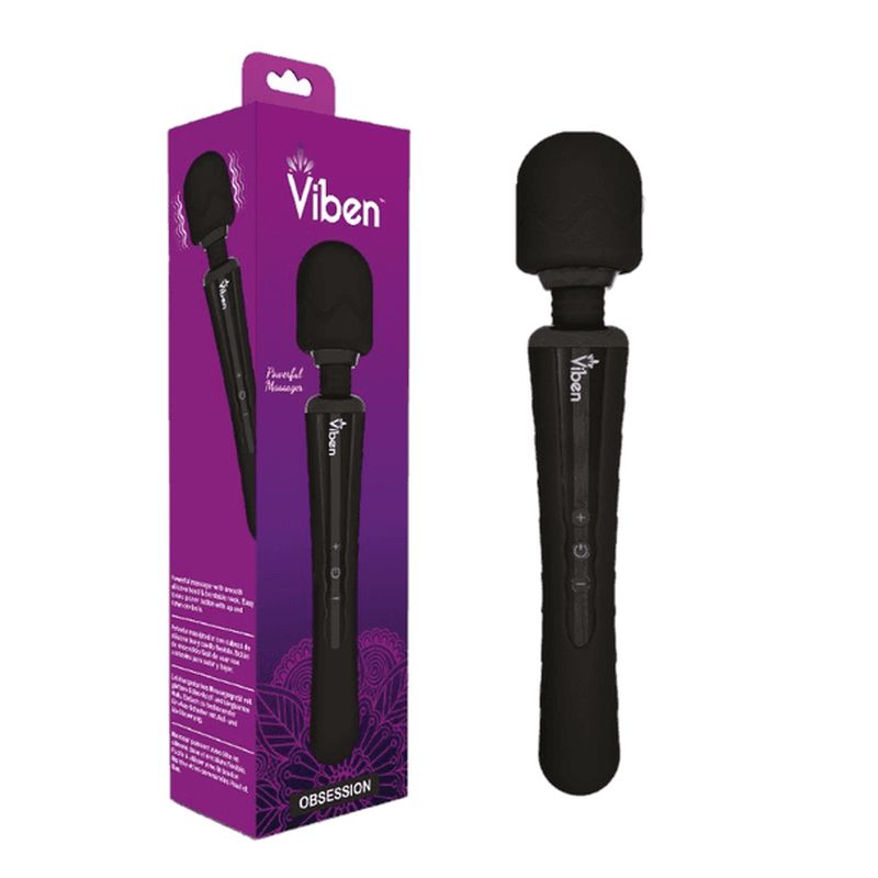 Viben Obsession Rechargeable 8 Functions Body Wand Massager Body Wands