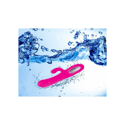 Viben Hypnotic Thrusting Rabbit Vibrator With Swinging Clit Stimulator - Rabbit Vibrators
