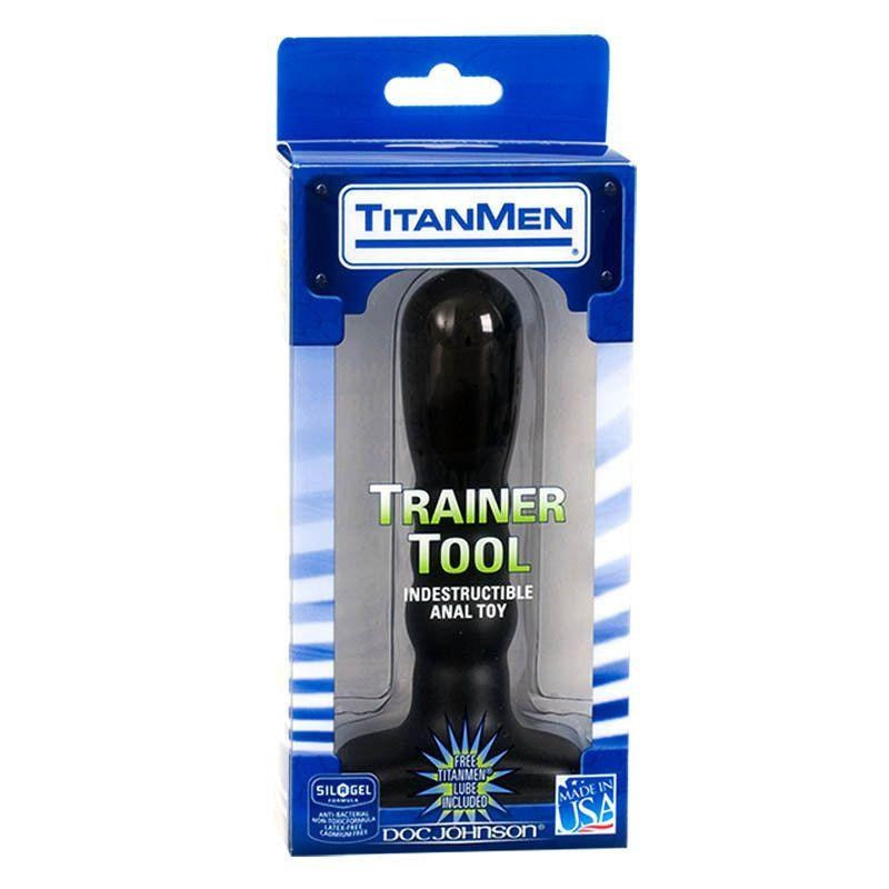 TitanMen Tools Trainer Tool #2, Rippled Plug Butt Plugs