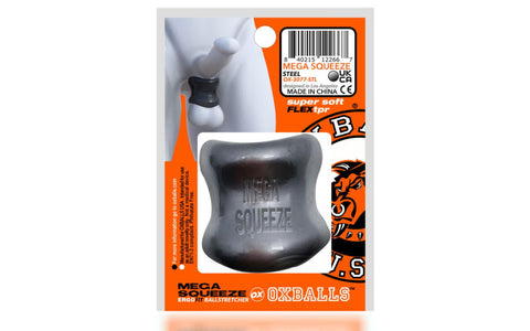 Oxballs Mega Squeeze Ergofit Ball Stretcher Steel - Ball Stretchers and Crushers