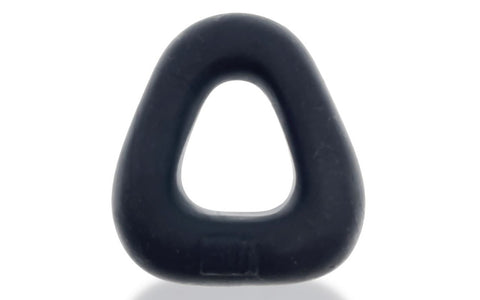 Hunkyjunk Zoid Trapaziod Lifter Stretchy Cock Ring Tar Ice - Stretchy Cock Rings