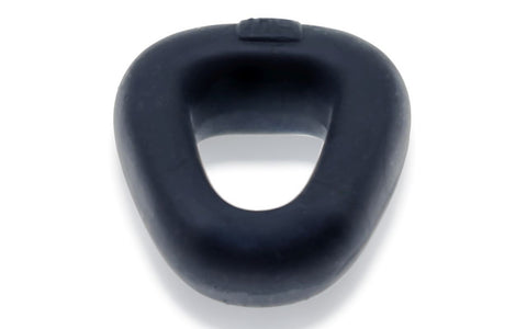 Hunkyjunk Zoid Trapaziod Lifter Stretchy Cock Ring Tar Ice - Stretchy Cock Rings