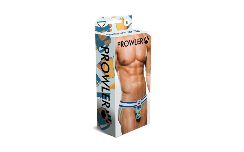 Prowler Autumn Blue and White Mens Jock Strap Jocks and G-Strings