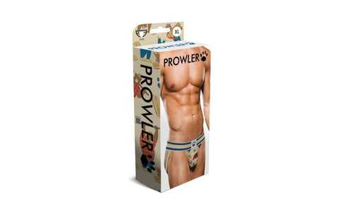 Prowler Lumberbear Mens Jock Strap Beige Blue - Jocks and G-Strings