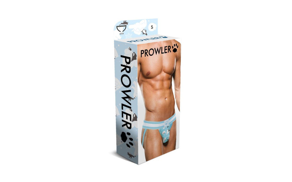 Prowler Winter Animals Mens Jock Strap Blue and White Jocks and G-Strings