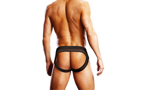 Prowler Mesh Open Back Sexy Mens Brief Black - Mens Briefs And Boxers