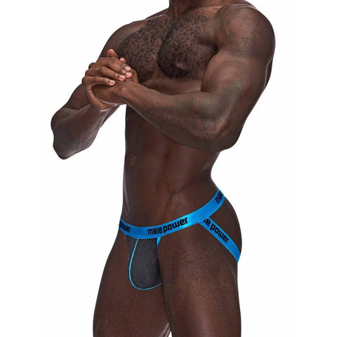 Male Power Casanova Uplift Male Jock Black L/XL - Jocks and G-Strings