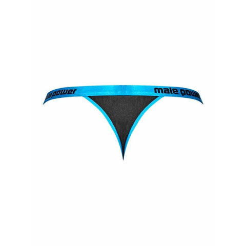 Male Power Casanova Uplift Micro Male Thong Black L/XL - Jocks and G-Strings
