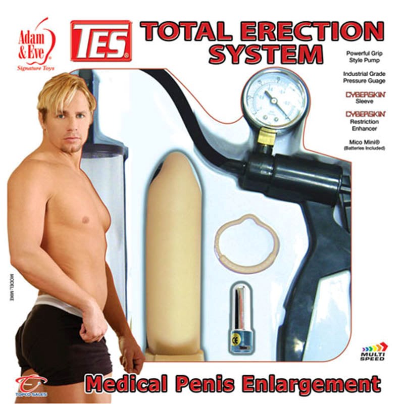 Total Erection System Penis Pump Pumps, Extenders and Sleeves