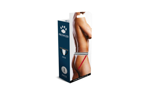 Prowler Simple and Classic Mens Jock Strap Red/White - Jocks and G-Strings