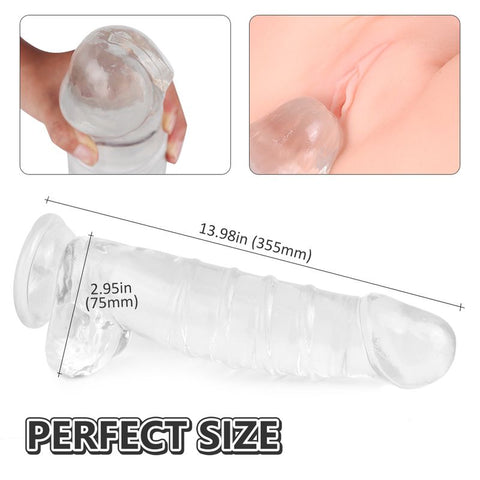 S-Hande Denny Real Feel Dong With Balls XXL - Realistic Dildos