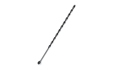 Metal Silver Metal Braided Male Urethral Sound - Urethral Sounds
