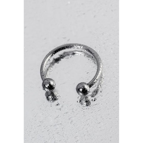 ToyFa Metal 30mm Penis Erection Enhancer Ring - Steel Cock Rings