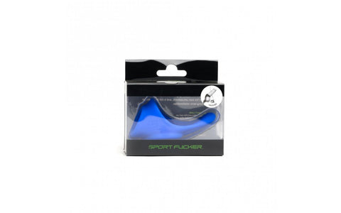 Sport Fucker Tailslide Flexible Cock & Ball Ring Blue - Stretchy Cock Rings