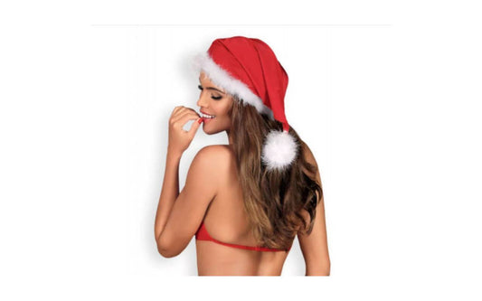 Obsessive Santastic Soft Material Santa Cap Fancy Dress Ups