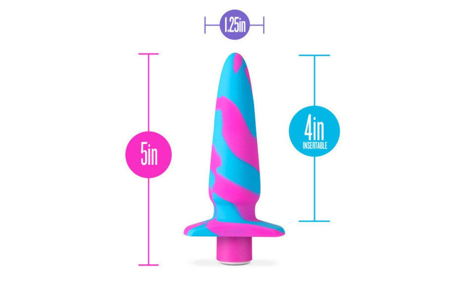 Avant Vibrotize Silicone Mini Anal Vibrator Fuchsia Anal Vibrators