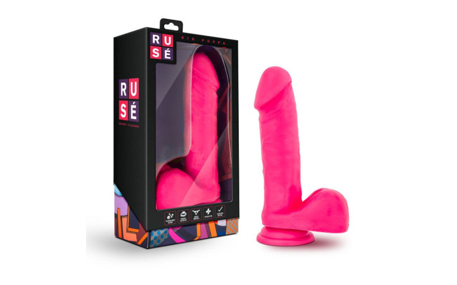 Ruse Big Poppa Realistic Silicone Dildo Realistic Dildos