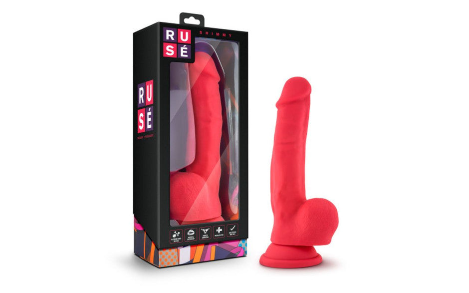 Ruse Shimmy Realistic Feel Dong Realistic Dildos