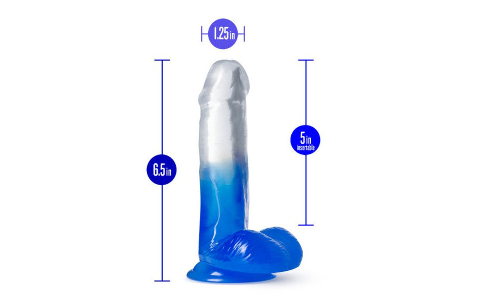 B Yours Morning Dew 6 Inch Realistic Dildo Stella Blue Realistic Dildos