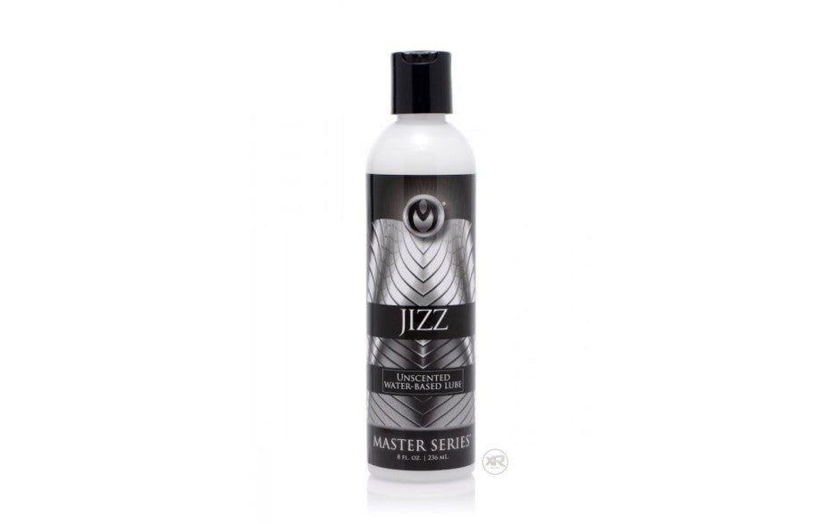 Master Series Jizz Unscented Water Based Lubricant 236ml Water Based Lubes