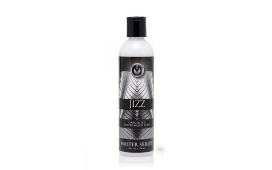 Master Series Jizz Unscented Water Based Lubricant 236ml - Water Based Lubes