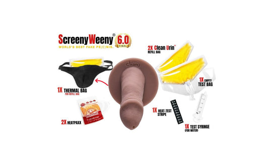 Screeny Weeny 6.0 Cut Nordic White Fake Penis Realistic Dildos