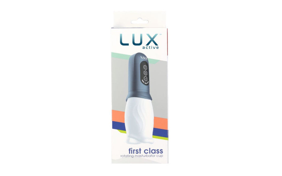 LUX Active First Class Rotating Mens Masturbator Cup Masturbators and Strokers