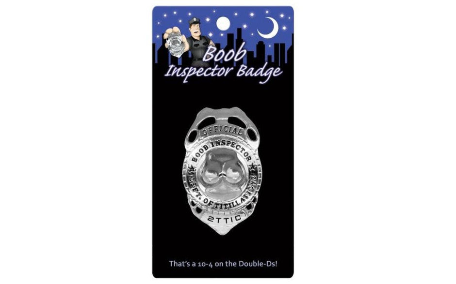 Kheper Novelty Boob Inspector Badge Party Gifts and Novelties