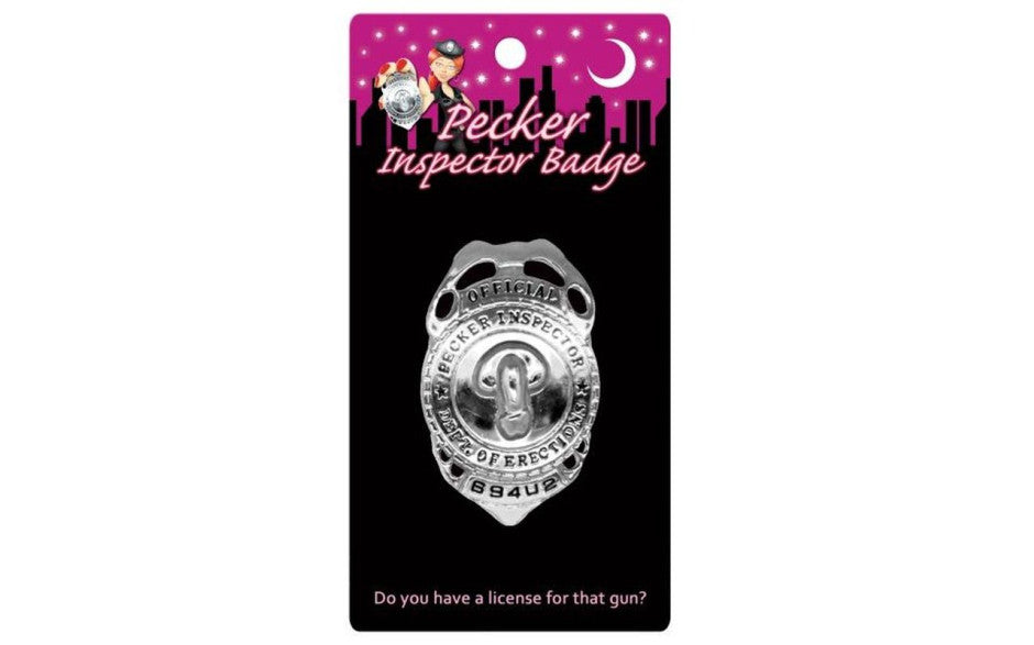 Kheper Novelty Pecker Inspector Badge Party Gifts and Novelties