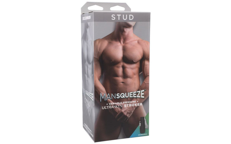 Man Squeeze Stud UltraSkyn Male Stroker Ass Vanilla Masturbators and Strokers