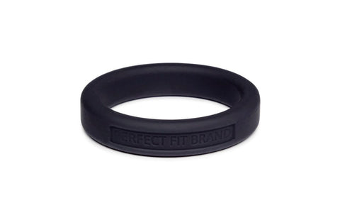 Perfect Fit Classic Silicone Medium Stretch Penis Ring 44mm - Stretchy Cock Rings