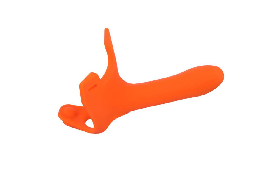 Perfect Fit Zoro Strap On Sex Toy 5.5 Inch Orange Strap On Sextoys