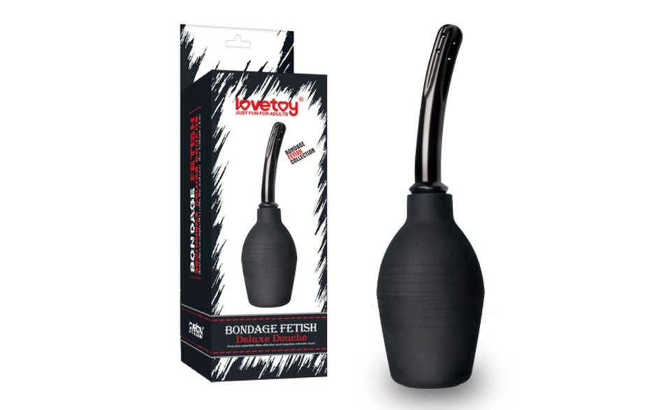 Lovetoy Deluxe Easy to Use Anal Douche 313ml Enemas and Douches