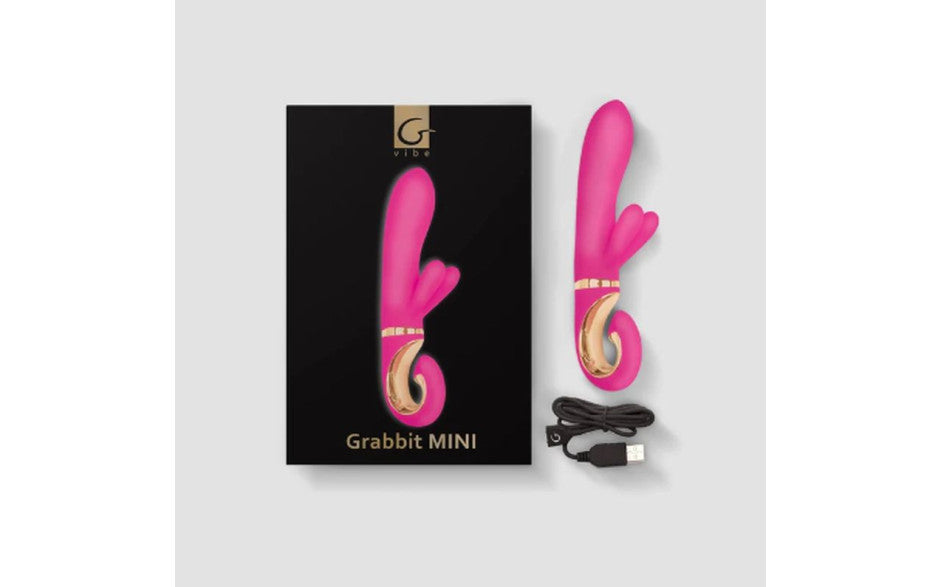 Gvibe Grabbit MINI Dolce Rabbit Vibrator Violet Rabbit Vibrators