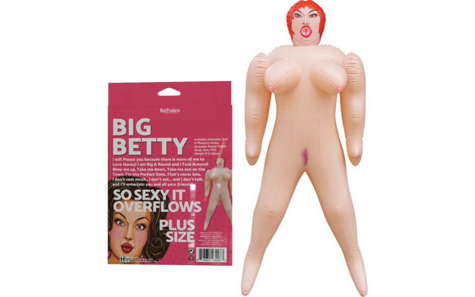 Hott Products Big Betty Inflatable Sex Doll Love Dolls