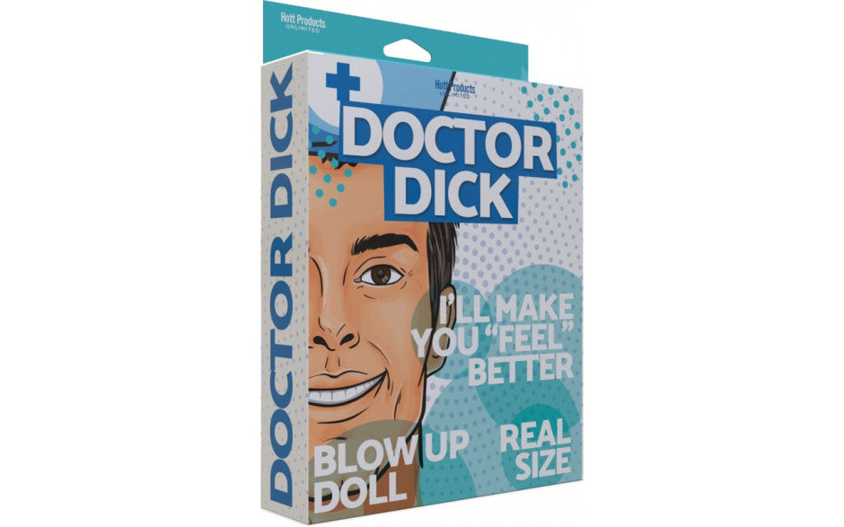 Hott Products Doctor Dick Inflatable Blow Up Sex Doll Love Dolls