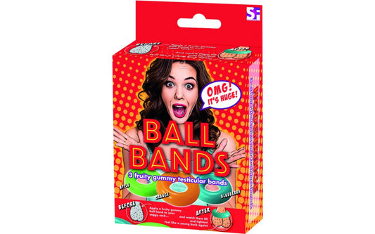 Hott Products Ball Bands Edible Gummy Cock Ring - Party Gifts and Novelties