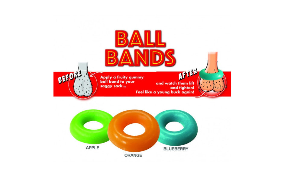 Hott Products Ball Bands Edible Gummy Cock Ring Party Gifts and Novelties