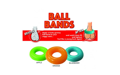 Hott Products Ball Bands Edible Gummy Cock Ring - Party Gifts and Novelties