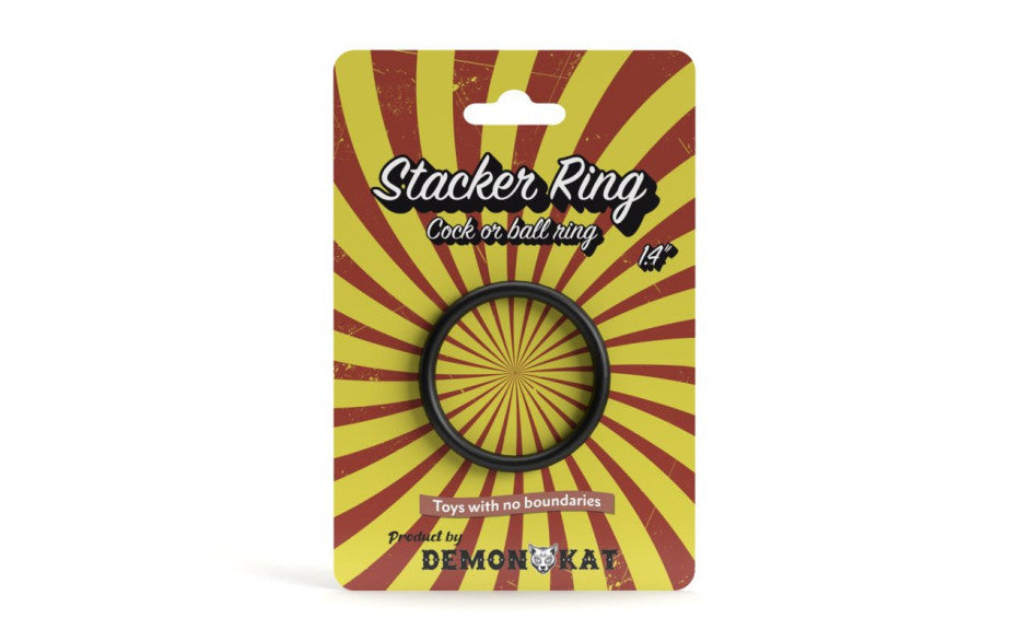 Demon Kat Stacker Stretchy Silicone Cock Ring Stretchy Cock Rings