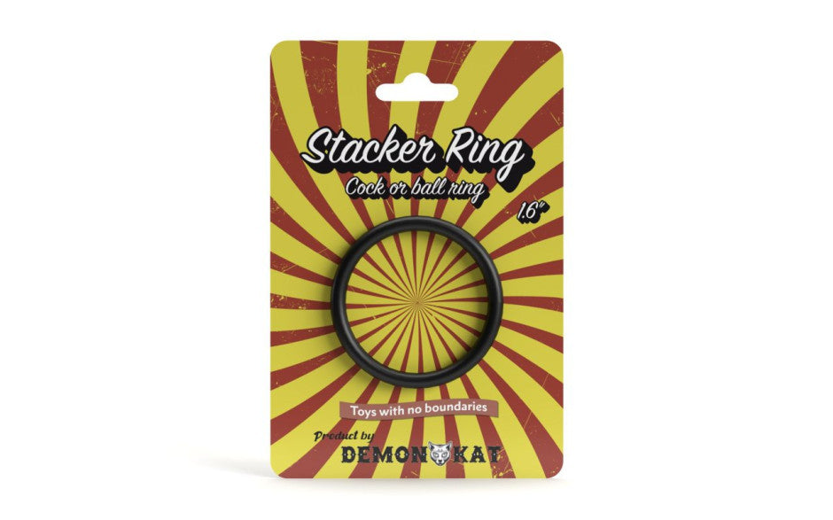 Demon Kat Stacker Stretchy Silicone Cock Ring Stretchy Cock Rings