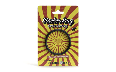 Demon Kat Stacker Stretchy Silicone Cock Ring - Stretchy Cock Rings