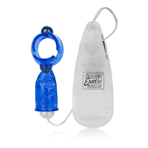 Up! Hook It Up Top Loading Beaded Cock Cage Ring - Cock Rings