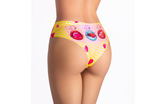 Mememe Lingerie Comics Hot Girl Slip Womens Panties G-Strings, Panties and Shorts