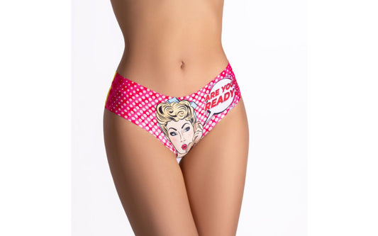 Mememe Lingerie Comics Friday Girl Slip Breathable Womens Panties G-Strings, Panties and Shorts