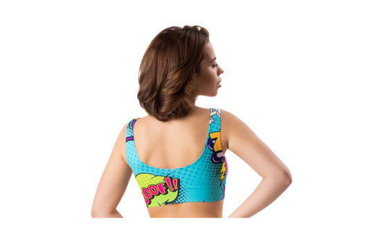 Mememe Lingerie Comics Oh Womens Crop Top Bras and Bra Sets