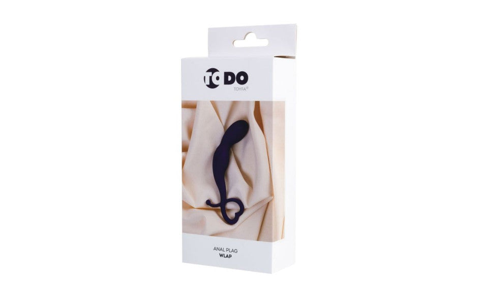 ToDo Wlap Curved Head Silicone Anal Plug Butt Plugs