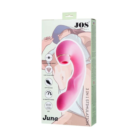 JOS Juna Air Pulse Dual Clitoral Stimulator - Clit Ticklers and Pulsators