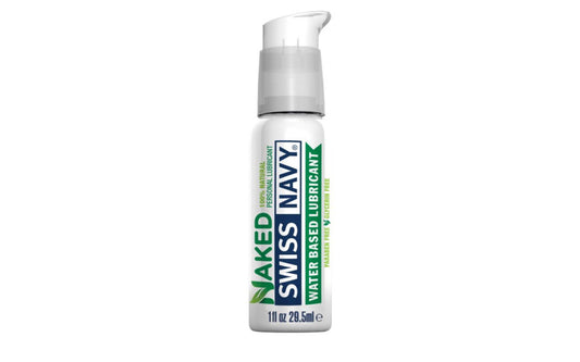 Swiss Navy Naked All Natural Water Based Lubricant - Water Based Lubes