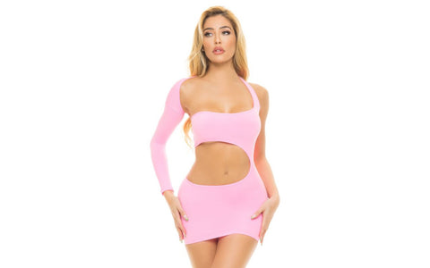Pink Lipstick Cut My Life Into Pieces Women Dress - Skirts And Club Wear